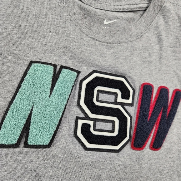 Nike NSW Heavy Gray Short Sleeve Tee - Picture 3 of 6
